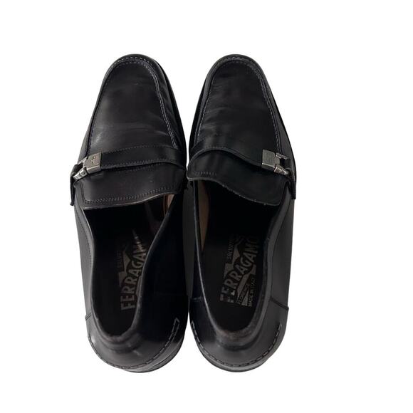 Salvatore Ferragamo  Men’s Brown Leather Dress Loafers
Size: 9 EUC - Picture 3 of 11